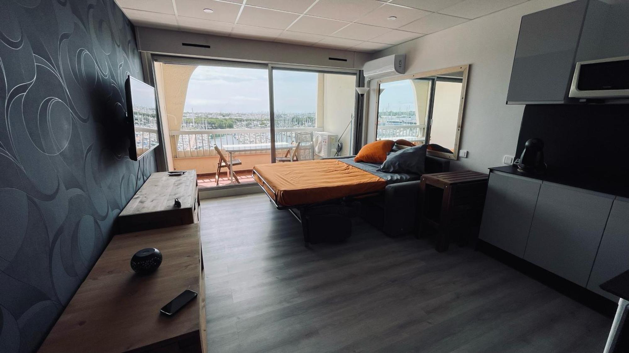 Studio, Vue Imprenable Marina 勒格罗-迪鲁瓦 外观 照片